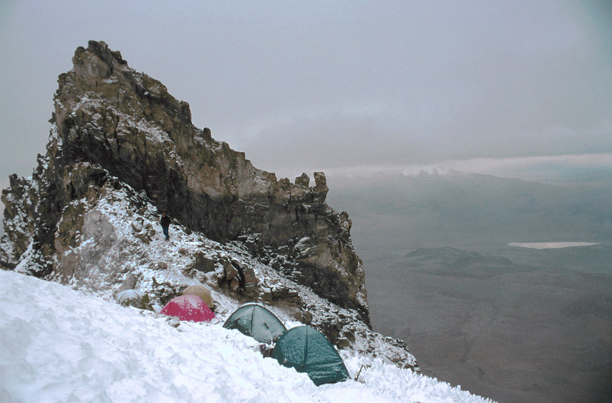 Sajama, Hochlager 5.600 m