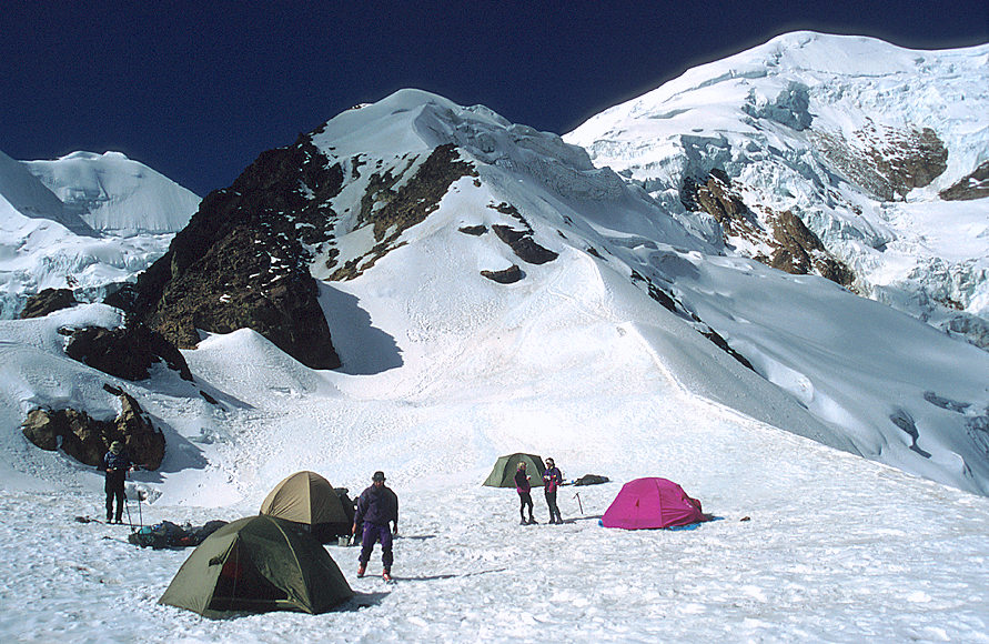 Illimani - Nido de Condores - S&uuml;dgipfel